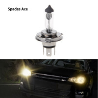 ราคา Giyu H4หลอดไฟหน้าฮาโลเจน55W H4 DC 12V 60 55W สำหรับรถยนต์แสงสีขาว (22197768535)