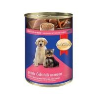 ราคา Smartheart Can Dog Puppy Chicken Meat with Egg and carot อาหารลูกสุนัขเปียกกระป๋อง รส เนื้อไก่ไข่และแครอท 400g (22167340034)