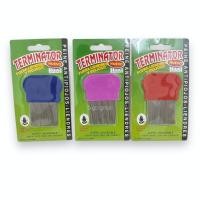 ราคา หวีเหา หวีสางเหา หวีเสนียด หวีเหาสแตนเลส กำจัดเหา หวีสางเหาหลุด หวีถี่ หวีไข่เหา เหา เห็บ คละสี 1อัน (20675213368)