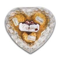 ราคา ช็อคโกแลต ก้อนกลม กล่องหัวใจ ของขวัญ ช็อคโกแลต นม หอม หวาน อร่อย (22237432846)