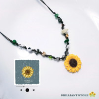 ราคา สร้อยถักเชือกเทียนดอกทานตะวัน (22435853110)