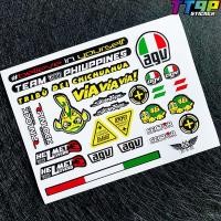 ราคา สติ๊กเกอร์ติดหมวกกันน็อคโฮโลแกรมสำหรับ EVO LS2 Arai SHOEI 46 Rossi 93 Marquez Monster Energy Red Bull (22435488639)