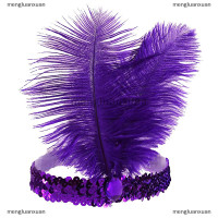 ราคา mengluanxuan ที่คาดผมประดับเลื่อมคริสตัลขนนกอินเดียเครื่องประดับผมแฟชั่นแบบอินเดียสำหรับปาร์ตี้วันหยุด (22069685877)