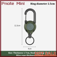 ราคา Pnate พวงกุญแจเชือกลวดหดได้แบบยืดหดได้เครื่องมือพับพวงกุญแจสายเหล็กพวงกุญแจกับม้วนแบบหดได้กลางแจ้ง (22449860875)