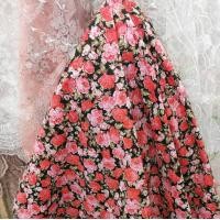 ราคา ผ้าลายดอกสงกรานต์ ผ้าตัดเสื้อสงกรานต์ ผ้าลายดอกไม้ ผ้าเมตร (21491666505)