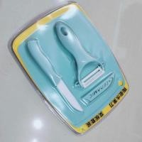 ราคา ชุดมีดเซรามิก 3 ชิ้น เขียง มีด ที่ปอกผลไม้ ชุดมีด ที่ปอกเปลือก มีดปอกผลไม้ เขียงพลาสติก มีดสแตนเลส มีดเซรามิค (15432504697)