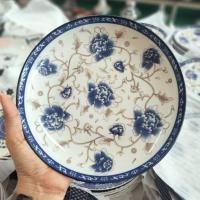 ราคา จานเซรามิค จานข้าว จานบัว ขนาด 8 นิ้ว จานสวยๆ จานกระเบื้อง จานชามราคาถูกๆ (22068062251)