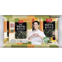 ราคา สาหร่ายยังบัน Yangban ยังบัน ล็อตใหม่ รสน้ำมันมะกอกและน้ำมันทานตะวัน 1 แพ็ค 3 ซอง ขนาด 4 กรัม (19502230174)