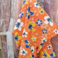 ราคา ผ้าลายดอกสงกรานต์ ผ้าตัดเสื้อสงกรานต์ ผ้าลายดอกไม้ ผ้าเมตร (21491666533)