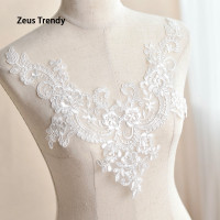 ราคา QIAN TI ZI ผ้าลูกไม้คอปกเย็บสีดำ1ชิ้น ชุดเดรส สมุดโน๊ต (22138228424)