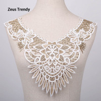 ราคา QIAN TI ZI ผ้าลูกไม้คอปกเย็บสีดำ1ชิ้น ชุดเดรส สมุดโน๊ต (22138228409)