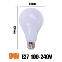 ราคา หลอดไฟ LED E27 3W 6W 9W 12W 15W 18W 21W ไฟ LED 220V ขาวเย็น อบอุ่นสีขาว ไฟ LED สปอตไลท์ (21507774631)
