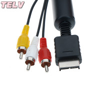 ราคา TELV สาย AV Audio Video Cable สำหรับ PS2 PS3 Play Station Console System (22295165347)