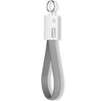 ราคา ZIAAN สาย USB ไมโคร USB สายอุปกรณ์ชาร์จไฟแบบพวงกุญแจขนาดเล็ก Type C ดีไซน์พวงกุญแจสายชาร์จเร็วชาร์จโทรศัพท์มือถือสั้น (21937943484)