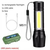 ราคา MALL ไฟฉายแรงสูง 8 ตา รุ่น USB ไฟฉาย ไฟฉายแรงสูงแบบปรับซูมได้ ไฟฉายพกพา ไฟฉายเดินป่า แบบชาร์จไฟได้ (12307256124)