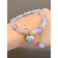 ราคา Sanrio สร้อยข้อมือคริสตัลลายการ์ตูน1ชิ้นสร้อยข้อมือคริสตัลรูปแฟชั่นสำหรับผู้หญิง Cinnamoroll Kuromi ของขวัญวันเกิดเด็กผู้หญิงเครื่องประดับสำหรับงานเลี้ยงเครื่องประดับน่ารัก (22417227107)