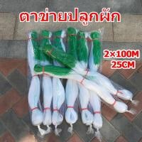 ราคา ตาข่ายปลูกพืชผัก ตาข่ายแตงกวา ค้างปลูกผัก ค้างผัก 2x100เมตร ตาข่ายปลูกผัก อวนแตง ตาข่ายไม้เลื้อย ปลูกผักเลื้อย (22583886962)