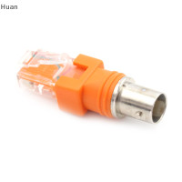 ราคา Huan BNC FEMALE TO RJ45 MALE Coaxial Barrel Coupler ADAPTER RJ45ถึง RF CONNECTOR (20826821475)
