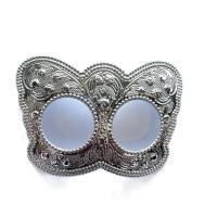 ราคา หัวรัดซิ่น ผ้าถุง Vintage Jewelry เครื่องประดับไทย หัวรัดผ้าถุง หัวเข็มขัด สีเงินรมดำ (21695380395)