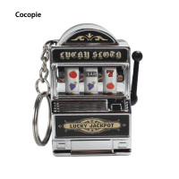 ราคา LELUODI เครื่องสล็อตแมชชีนเครื่องรางพวงกุญแจรางวัลที่หนึ่งกระเป๋าจี้คาสิโนขนาดเล็ก (22089236250)