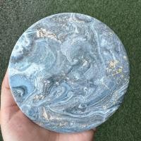 ราคา มีกล่องทุกชิ้น จานรองแก้ว แผ่นหินรองแก้ว ที่รองแก้ว ลายน้ำ หินอ่อน (20047749752)