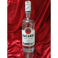 ราคา ขวดแก้วเปล่าใส BACARDI CARTA BLANCA WHITE RUM ESTABLECIDO EN 1862 1 LIT (21857308428)