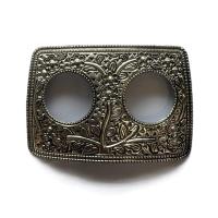 ราคา หัวรัดซิ่น ผ้าถุง Vintage Jewelry เครื่องประดับไทย หัวรัดผ้าถุง หัวเข็มขัด สีเงินรมดำ (21695380373)