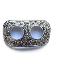 ราคา หัวรัดซิ่น ผ้าถุง Vintage Jewelry เครื่องประดับไทย หัวรัดผ้าถุง หัวเข็มขัด สีเงินรมดำ (21695380391)