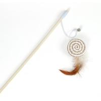 ราคา พร้อมส่งในไทย ไม้ตกแมว ไม้ตกแมวเชือกถัก ไม้ล่อแมว ไม้หยอกแมว ของเล่นแมว (22598354452)