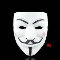 ราคา SHIHANROU Dalton V for Vendetta Anonymous Halloween Masquerade COSPLAY PARTY thief Full Face PARTY Mask props (22218798304)