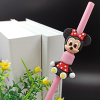 ราคา หลอดพลาสติก หลอดการ์ตูน หลอดงอ หลอดดูดน้ำ หลอดการ์ตูนพร้อมแปรงแก้วเยติ ยืดได้ พร้อมส่ง (22373011147)