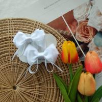 ราคา กิ๊บโบว์ติดผมนักเรียน สีขาว ราคา 1คู่ (19993189391)