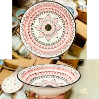 ราคา จานเซรามิค จานเซรามิคกระเบื้อง จานลายไฮโซ สวยมากก (20427435400)