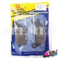 ราคา ผ้าดิสเบรคหน้า WAVE125R S I บังลม WAVE110I CZi CLICK CLICK i SCOOPY i ผ้าเบรคหน้าสำหรับรถมอเตอร์ไซค์ (22536017519)