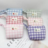 ราคา กระเป๋าใส่เหรียญใบเล็ก ลายตารางน่ารัก (22283692126)