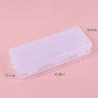 ราคา พร้อมส่งในกทม กล่องดินสอใส 2 ชั้น กล่องดินสอ กล่องใส่เครื่องเขียน พลาสติกใส สีพาสเทล (18549996278)