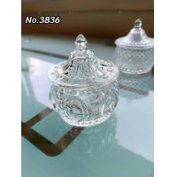 ราคา ถ้วยแก้ว ฝาปิด ถ้วยแก้วคริสตัลพร้อมฝาปิด No 3836 3839 (21720252530)