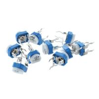 ราคา 10X 6mm 10k ohm Horizontal Pot Variable Cermet Potentiometer Trimmer Resistor UK (21777752161)
