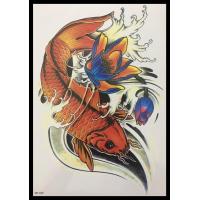 ราคา แทททูปลาคราฟ แทททูปลาสวยงาม แทททูปลาหลากสี แทททูรอยสัก สติ๊กเกอร์รอยสักปลอมชั่วคราวกันน้ำได้ ลดราคาพิเศษ สั่งหลายชิ้นมีของแถม (14763313920)