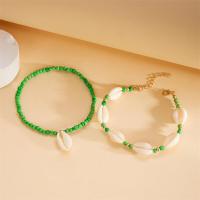 ราคา โบฮีเมียนสร้อยข้อเท้าเปลือกหอยธรรมชาติสำหรับผู้หญิงลูกปัดเรซินขนาดเล็กสำหรับฤดูร้อนชายหาดเปลือกหอยสร้อยข้อเท้าข้อเท้าเครื่องประดับเท้าโซ่ของขวัญ (22312627912)