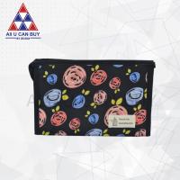 ราคา กระเป๋าถือ กระเป๋าเครื่องสำอางค์ กระเป๋าเล็ก กระเป๋าลายดอกไม้ กระเป๋าสีดำ กระเป๋าทรงสี่เหลี่ยม Hoven Thailand (21962674221)