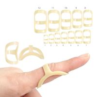 ราคา เฝือกนิ้ววงรีมีความสะดวกสบายในการสวมใส่ทริกเกอร์ ตะลุมพุก โรคข้ออักเสบ การยืดนิ้วโป้งทริกเกอร์ กลาง แหวน ดัชนี Penyangga Jari สีชมพูรองรับการใช้งานด้านกีฬา (21385460305)