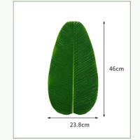 ราคา ใบตองปลอม ใบตอง ใบกล้วย ใบตองเทียม Banana Leaf ใบตองเสมือนจริง ใบตองเทียม ใบตองพลาสติก (22474996970)