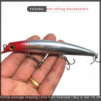ราคา Yolandas 1ชิ้นเหยื่อตกปลา12เซนติเมตร12 5กรัมเหยื่อปลอมเบ็ดตกปลา3D ตะขอแหลมเหยื่อตกปลา (20954344040)