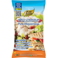 ราคา Purefoods มายองเนส อเนกประสงค์ เพียวมายองเนส เรียลมายองเนส มาโย มายองเนสชีส ขนาด 150 1000 กรัม แบบถุง ตราเพียวฟู้ดส์ เฟรชแอนด์กรีน พร้อมส่ง (22589036119)