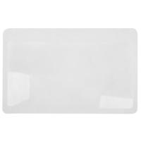 ราคา 3 X Magnifier Magnification Magnifying Fresnel Pocket Credit Card Size Transparent magnifying glass (19805415431)