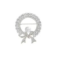 ราคา เข็มกลัดเพชรมุกริบบิ้นหมุดผ้าคลุมเข็มกลัดหมุด (21915311876)