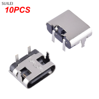 ราคา Flash Sale ซ็อกเก็ตขั้วต่อ Micro USB Type C 2ขา10ชิ้นช่องเสียบ USB 3 1 Type C แจ็คตัวเมียสำหรับพอร์ตชาร์จโทรศัพท์มือถือ (22256048304)