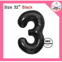 ราคา ลูกโป่งตัวเลข 0 9 ขนาด 32 นิ้ว สีดำ ส่งเร็วจากกรุงเทพ ลูกโป่งอายุ ลูกโป่งฟอยล์ตัวเลข ฟอยล์เลข (22212398307)