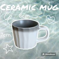 ราคา แก้วกาแฟ เซรามิค ทูโทน ไล่สี สีสวย หรูมาก (21432349756)
